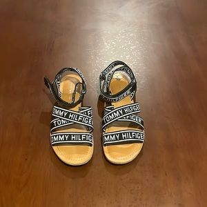 Black Tommy Hilfiger sandals